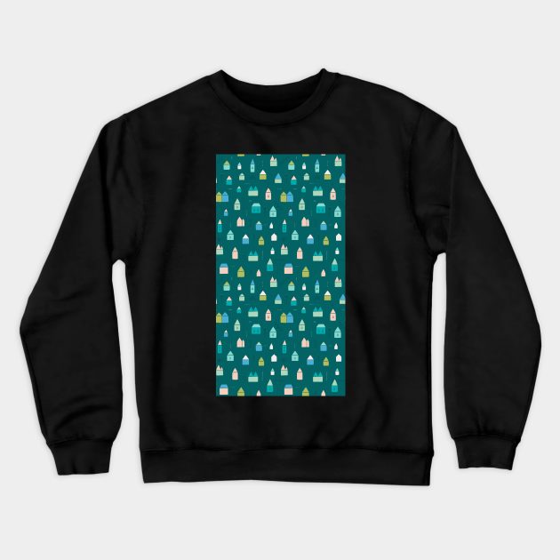 Tiny houses Crewneck Sweatshirt by kostolom3000